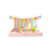 Picture of HAPPY BIRTHDAY FELT MIXED COLOURS BANNER 3M